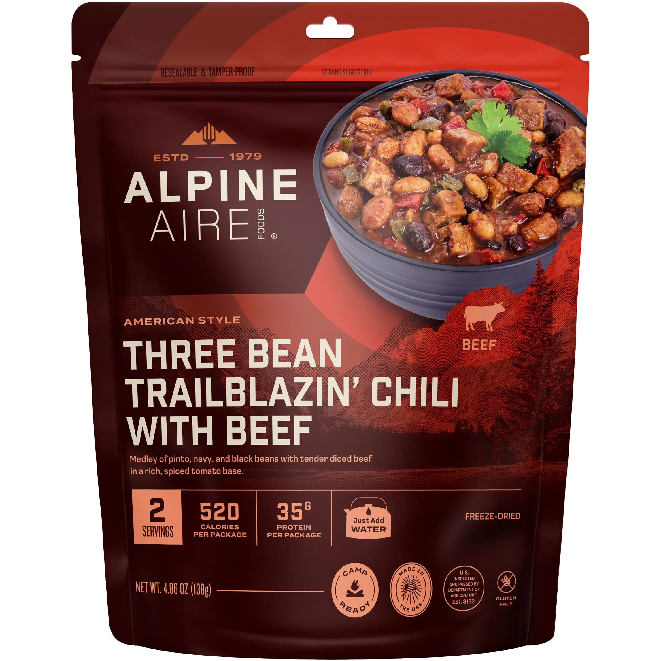 Choose Best Selection Alpine Aire Three Bean Trailblazin' Chili with Bean Store Online , all these Items are free shipping available now.