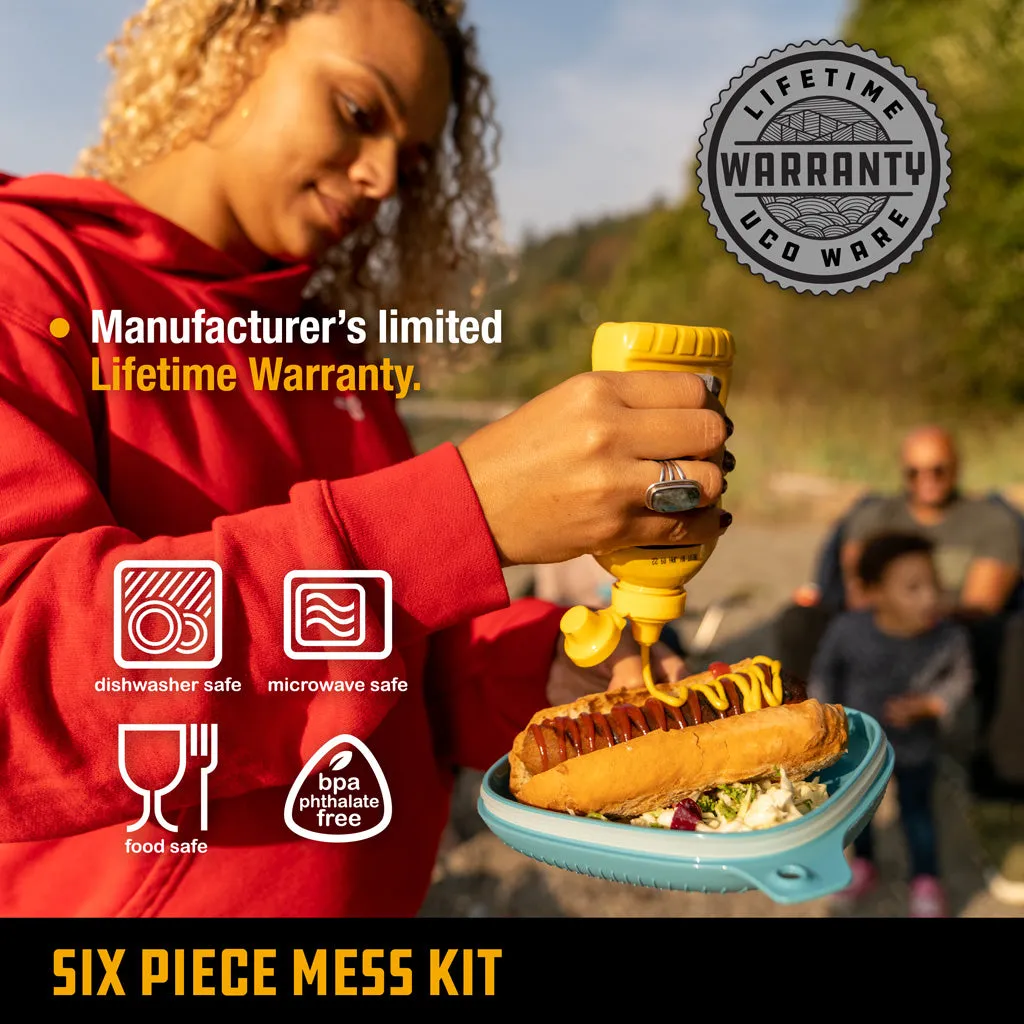 Purchase UCO Durable Mess Kit, 6 Piece , free shippng with high quality, it is a good place for you to orders these Items.