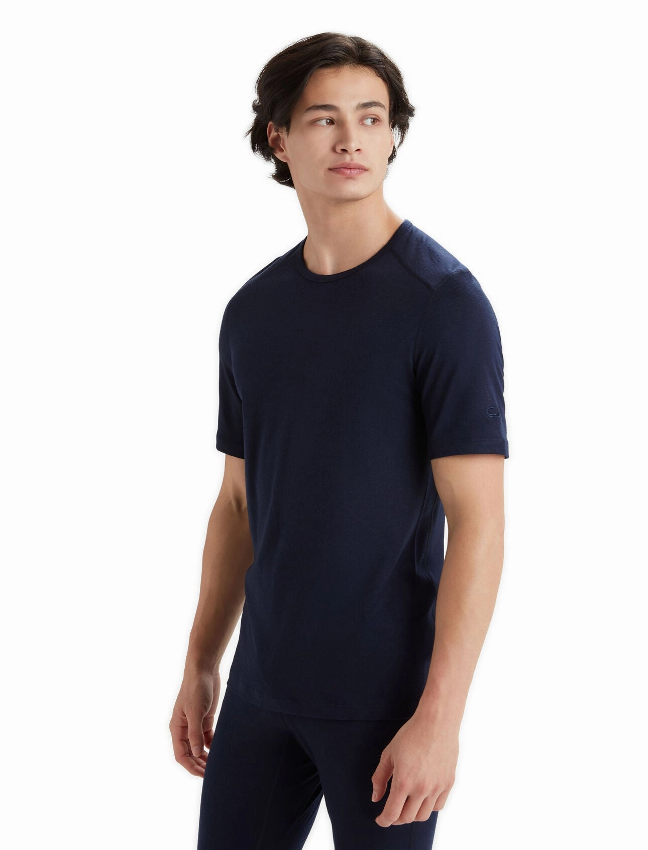 Buy Authentic ICEBREAKER Men's Merino 200g/m Oasis S/S Crew fashionable style, free shipping for you, 100% Quality.