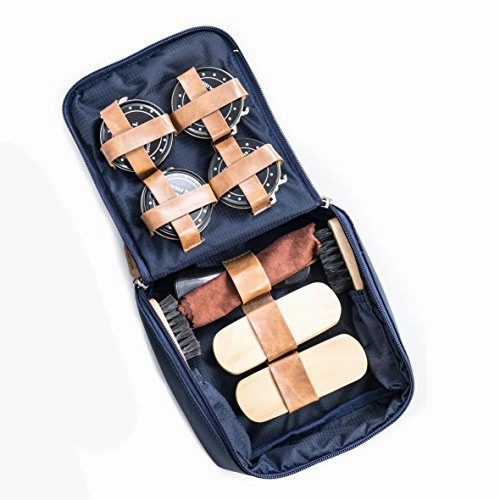 Bey Berk Travel Shoe Shine Kit