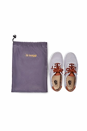 Biaggi Zipcubes- 3 Packing Cubes and Laundry/Shoe Bag - Large - As Seen on Shark Tank