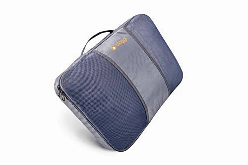 Biaggi Zipcubes- 3 Packing Cubes and Laundry/Shoe Bag - Large - As Seen on Shark Tank