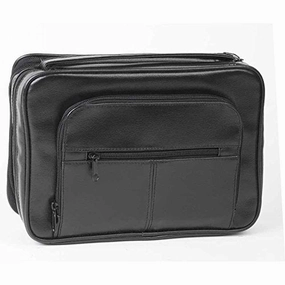 Bible Cover - Deluxe Organizer W/Study Kit-Lrg Black