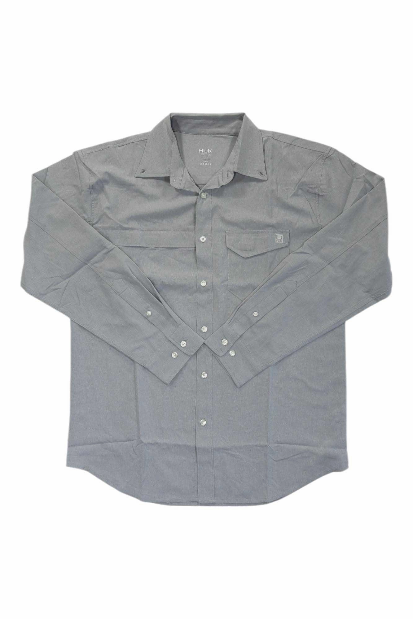 Welcome to purchase our Big Discount For Huk Mens Tide Point Break Chambray LS Shirt With Excellent Quality from our online store, enjoy more discount and fast shipping.