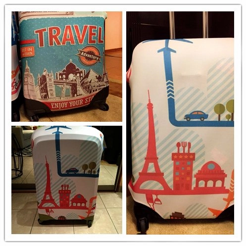 Bigcardesigns Travel Luggage Protective Covers For 18"-21" Suitcase Elastic