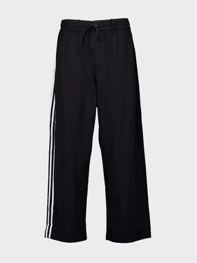 Black 3-Stripes Track Pants Bottoms Mens - cheap mens shorts online
