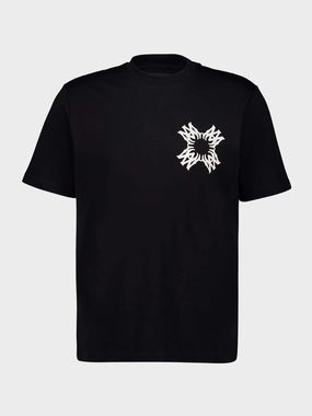 Black MA Quad T-Shirt Tops Mens - flannel shirts