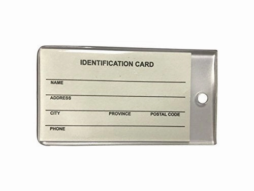Bleureign(Tm) Personalized Custom Name California State License Plate Luggage Tag With Strap