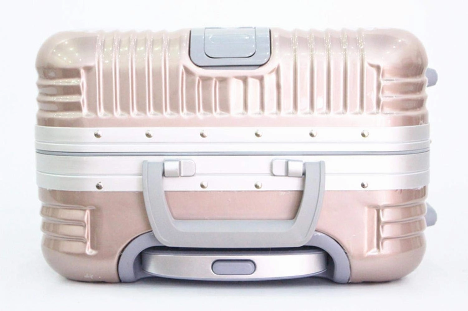 Boarding Suitcase, Wear-Resistant Trolley Case 20 Inch 24 Inch Zipper Suitcase, Checked Suitcase, White, 20"
