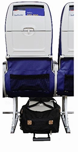 Boardingblue Rolling Personal Item Under Seat Bag For Alaska, Sun Country, Wow & Delta Airlines