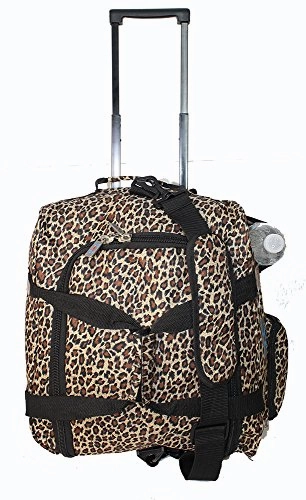Boardingblue Rolling Personal Item Under Seat Bag For Alaska, Sun Country, Wow & Delta Airlines