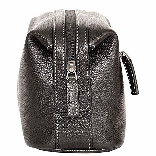 Boconi Tyler Cargo Travel Kit (Black w/plaid)