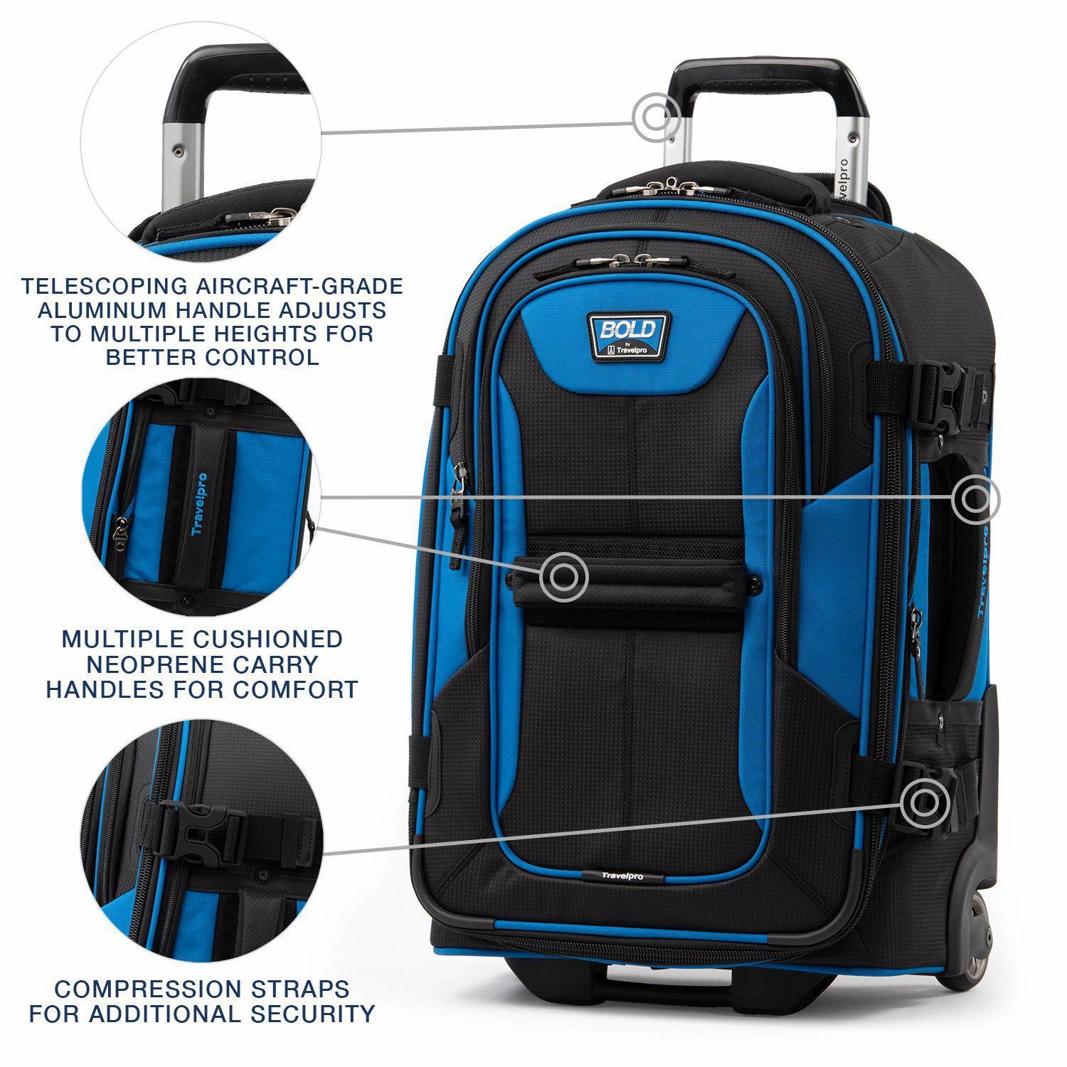 Bold by Travelpro 22" Expandable Rollaboard (2-Wheeled)