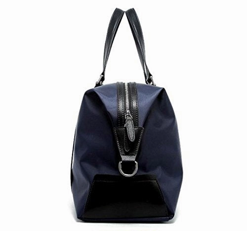 BOPAI-BO | Boston Bag Travel Tote Duffel Bag Carry on Bag Weekender Overnight Bag (Navy)