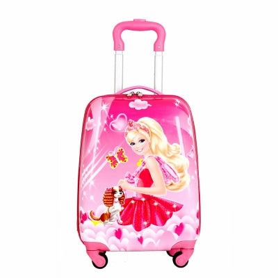 Brand Hello Kitty Cartoon 18 Inch Students Travel Trolley Case Children Boarding Box Anime Girl