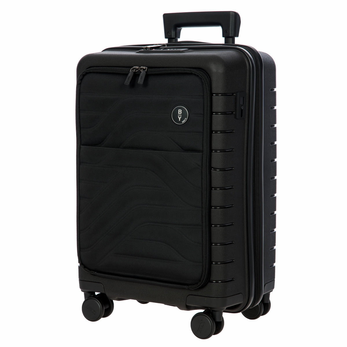 Bric's B Y Ulisse Expandable Spinner with Pocket - 21" Black