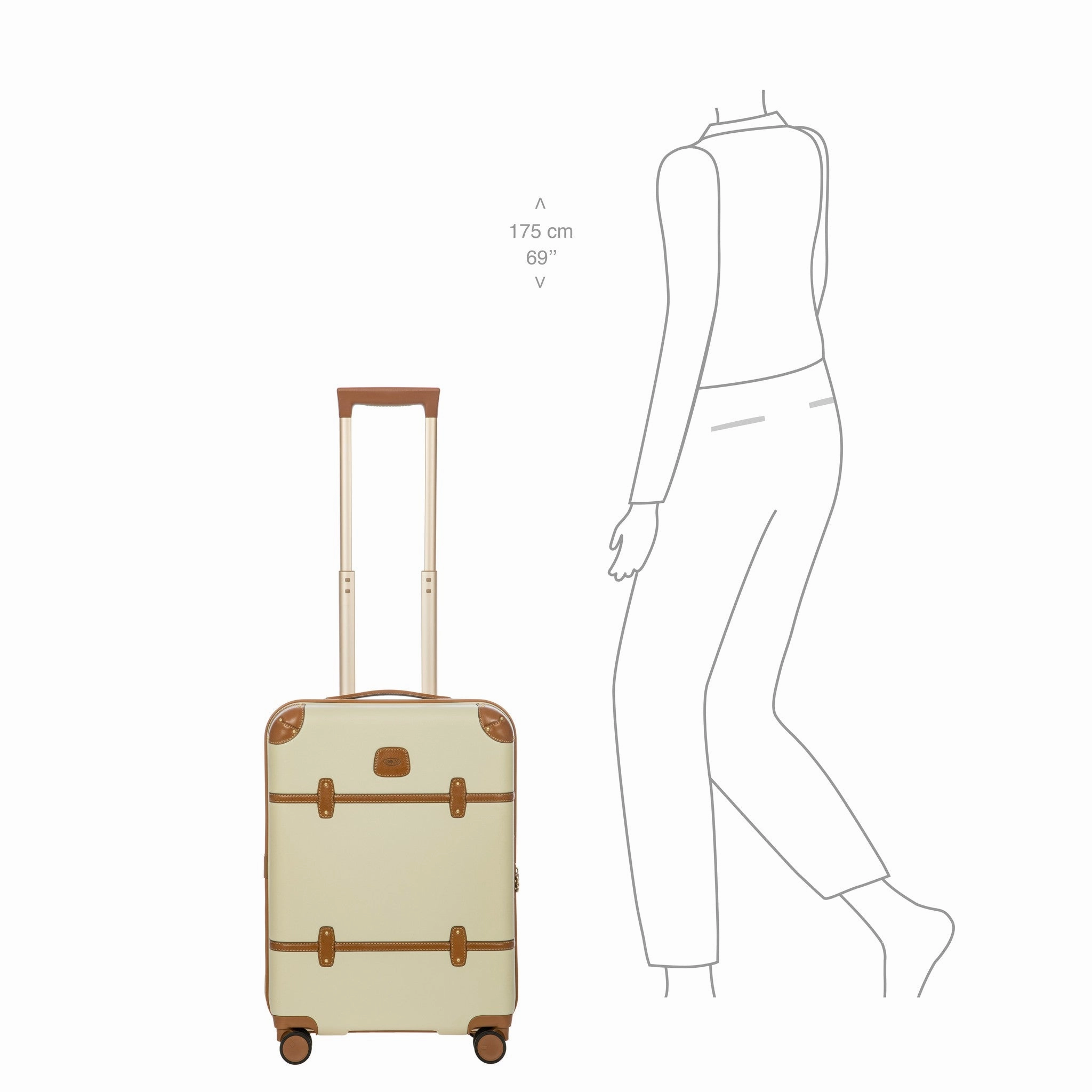 Brics Bellagio 3.0 21" Spinner Trunk
