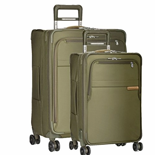 Briggs & Riley Baseline 2 Piece Set Medium Spinner Domestic Carry On Spinner