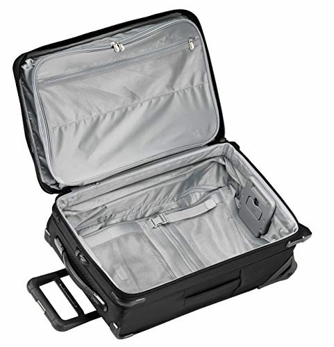 Briggs & Riley Baseline-Softside CX Expandable Carry-On Upright Luggage, Black, 22-Inch
