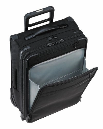 Briggs & Riley Baseline-Softside CX Expandable Carry-On Upright Luggage, Black, 22-Inch