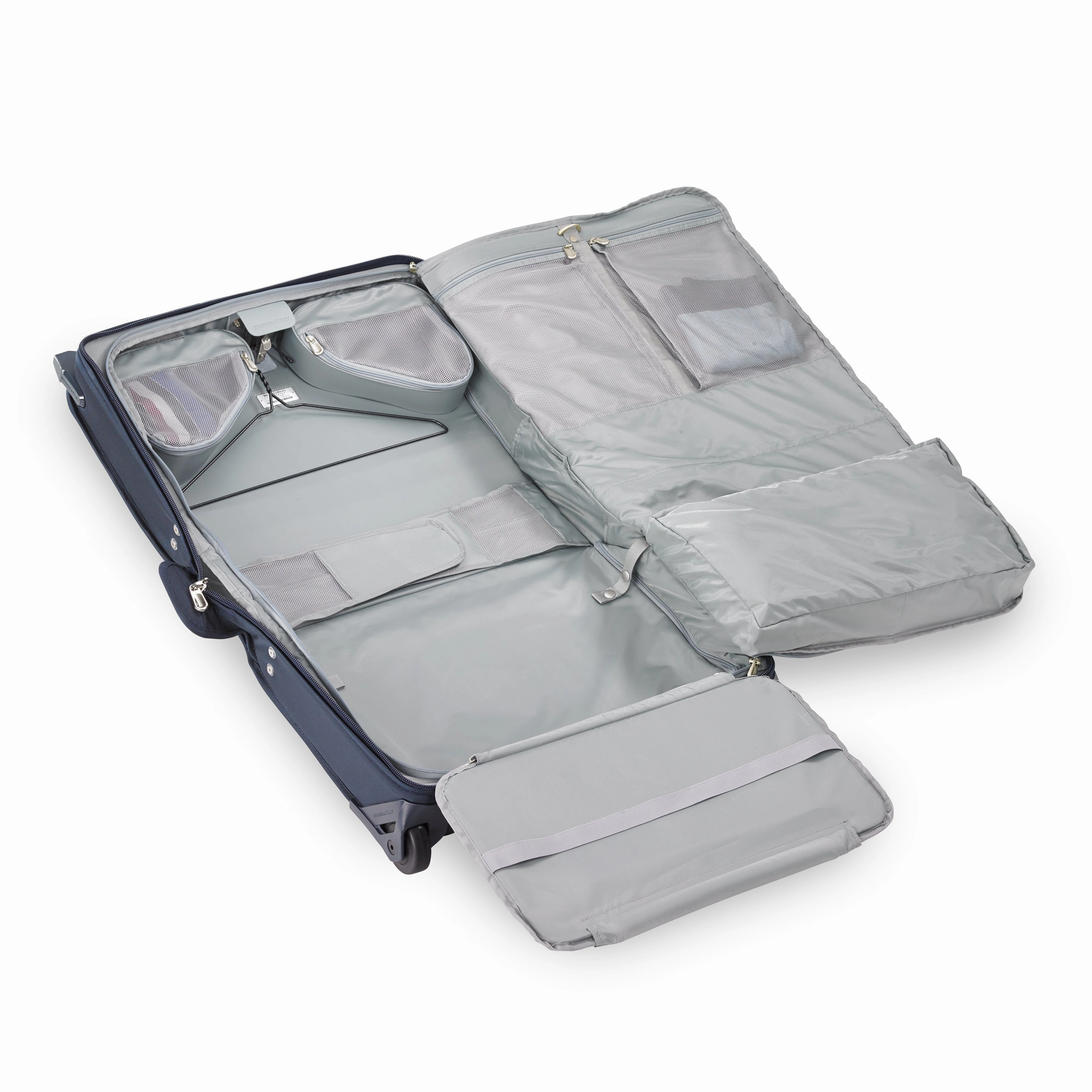 Briggs & Riley Baseline TravelWare 21" Tall Upright Carry-On 2-Wheel Wheeled Garment Suitcase