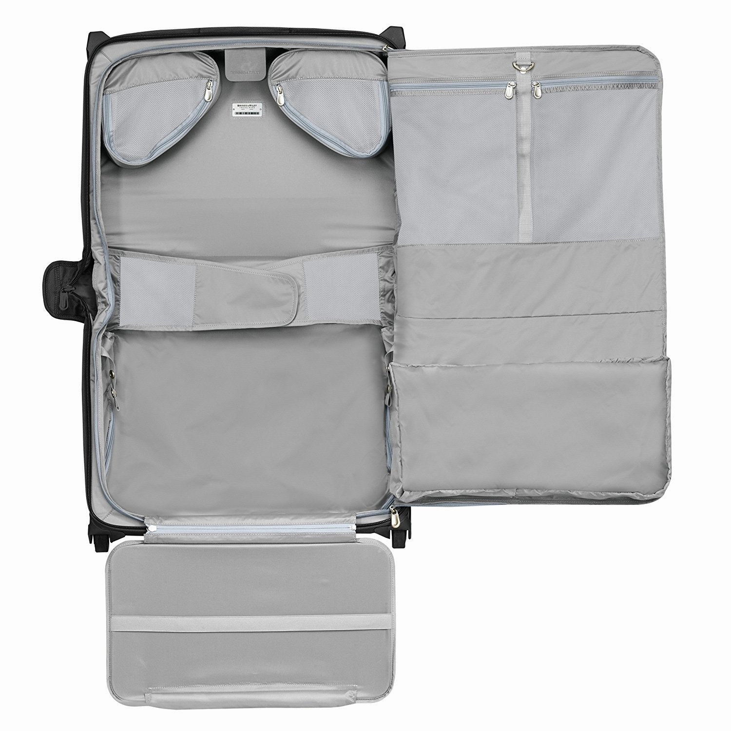 Briggs & Riley Baseline TravelWare 21" Tall Upright Carry-On 2-Wheel Wheeled Garment Suitcase