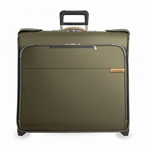 Briggs & Riley Baseline Wheeled Wardrobe Bag, Olive, Small