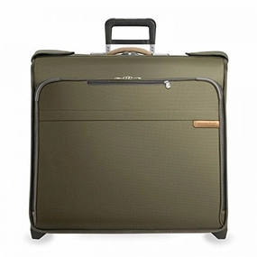 Briggs & Riley Baseline Wheeled Wardrobe Bag, Olive, Small