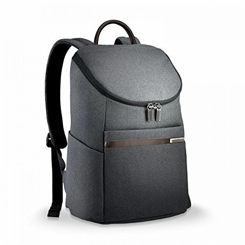 Briggs & Riley Kinzie Street, Small Wide Mouth Backpack, Grey