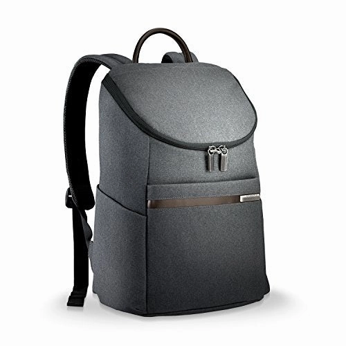 Briggs & Riley Kinzie Street, Small Wide Mouth Backpack, Grey