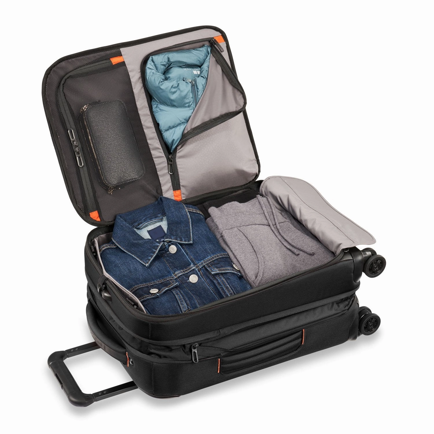 Briggs & Riley ZDX International Carry-on Expandable Spinner Black