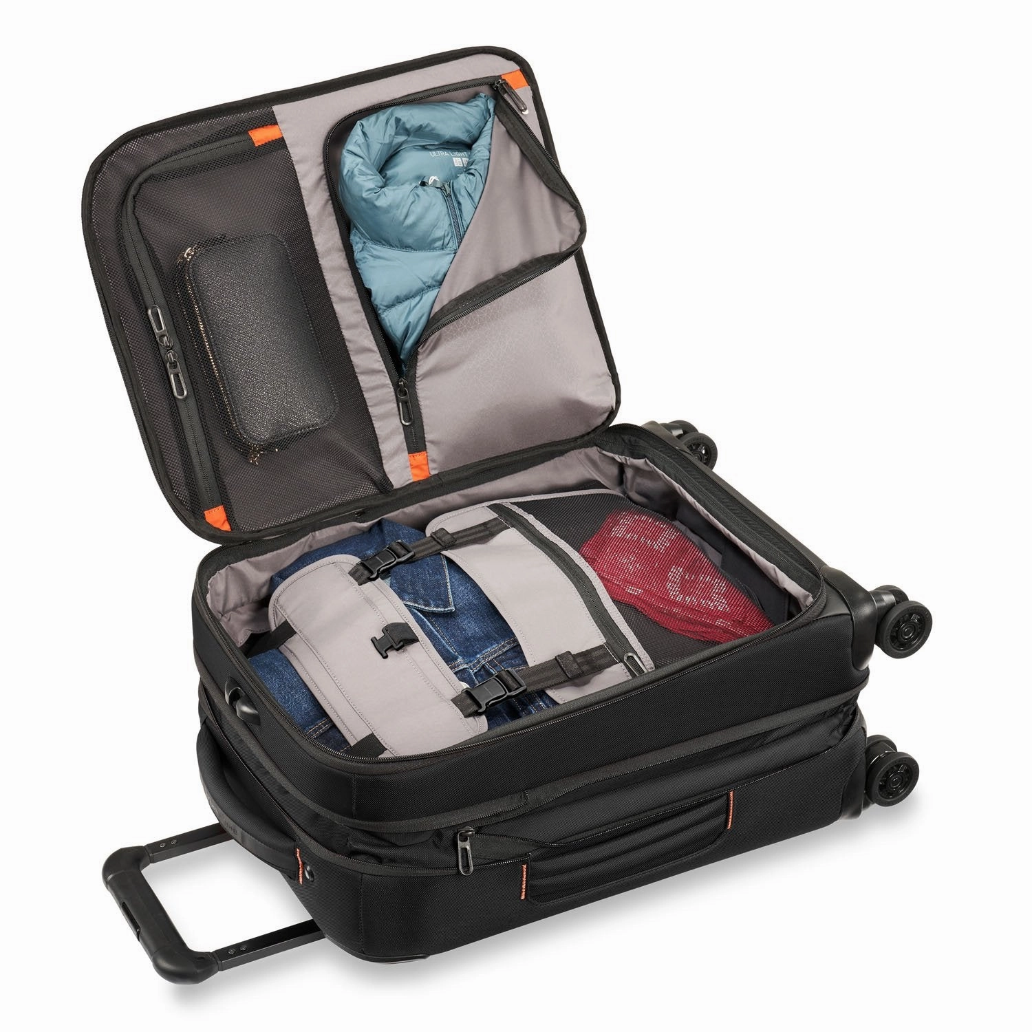 Briggs & Riley ZDX International Carry-on Expandable Spinner Black