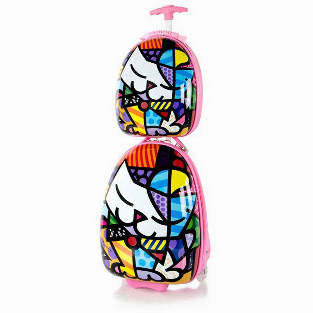 Britto For Kids Kitty Luggage And Backpack Set