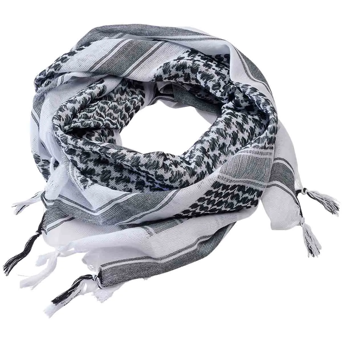 New Collection For Browse Brandit Shemagh Head Scarf White / Black Official Website on sale, choose our best Items, great discount for you.