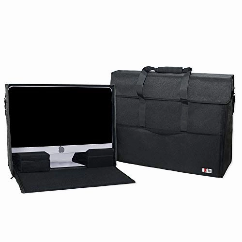 BUBM 27" Nylon Carry Tote Bag Compatible with Apple iMac Desktop Computer, Travel Storage Bag for iMac 27-inch