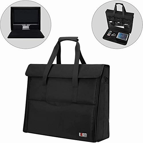 BUBM 27" Nylon Carry Tote Bag Compatible with Apple iMac Desktop Computer, Travel Storage Bag for iMac 27-inch