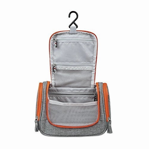Bubm Toiletry Bag - Travel Kit Organizer Bag For Women Makeup & Men Grooming Cosmetic Case With