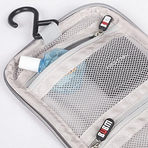 Bubm Toiletry Bag - Travel Kit Organizer Bag For Women Makeup & Men Grooming Cosmetic Case With