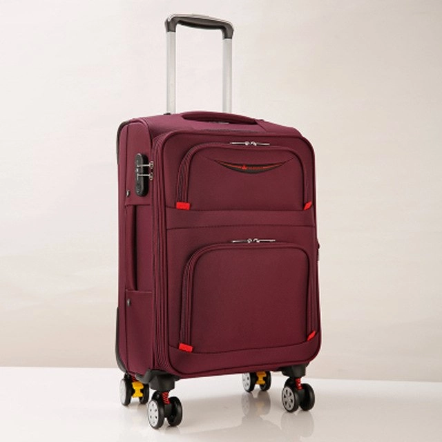 Business Travel Rolling Luggage Men Women Airplane Suitcase Clothing Carry On Trolley Fabric Soft