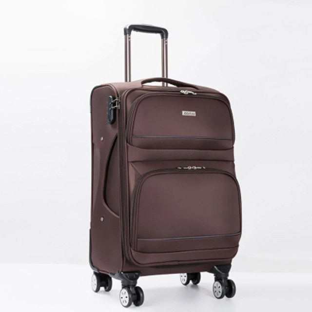 Business Travel Rolling Luggage Men Women Airplane Suitcase Clothing Carry On Trolley Fabric Soft
