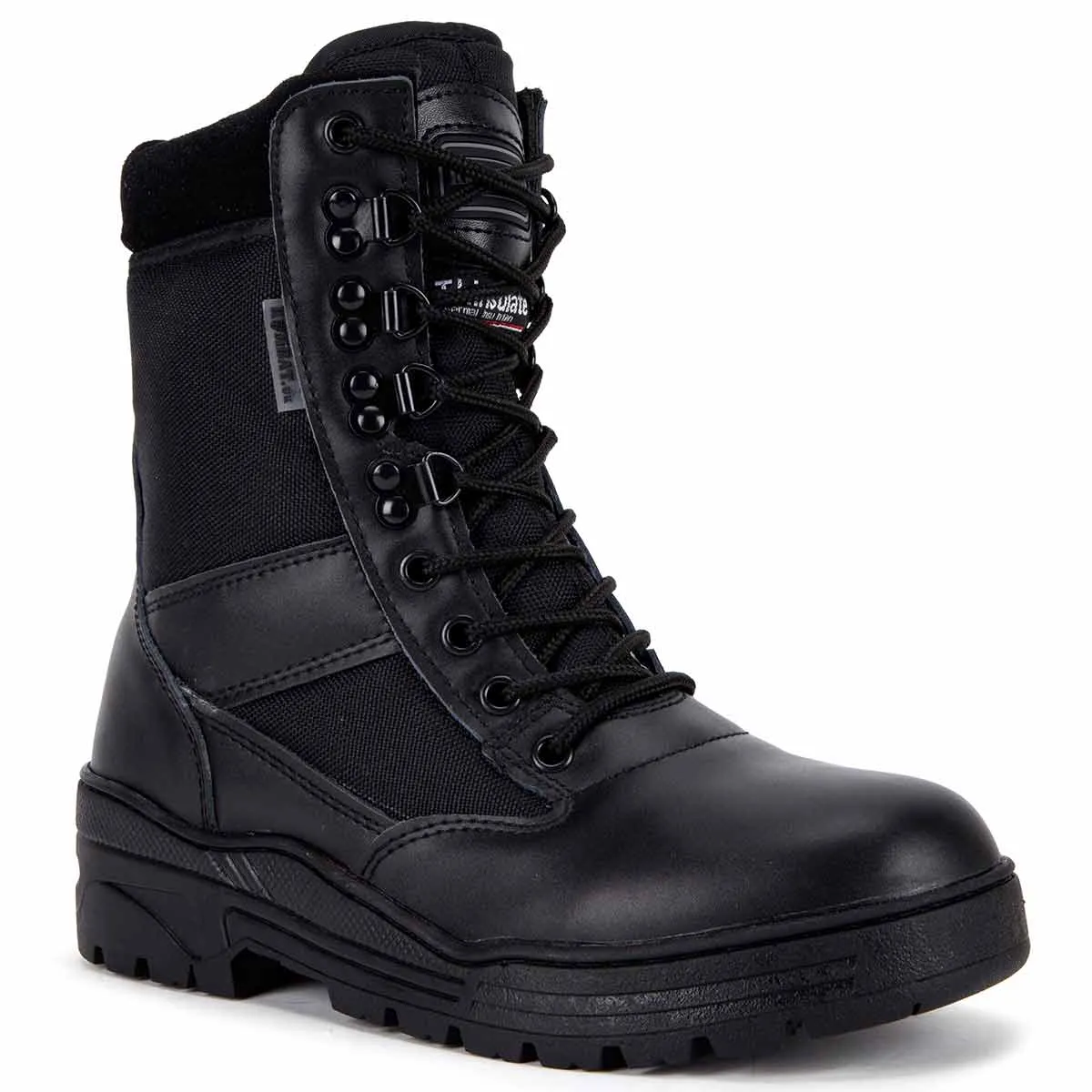 Welcome to 2025 Buy 66%OFF Kombat Black Half Leather Patrol Boot With Classic Style sale here, fast delivery and best service on our online store.