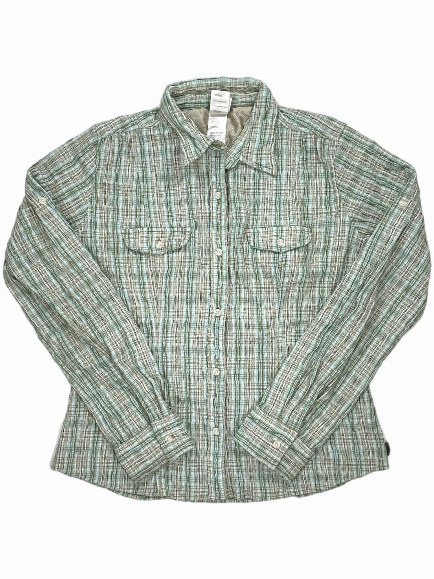 Get Popular Cheap Womens Crinkle Button Up Shirt from our official website, best service and fast delivery, free shipping!