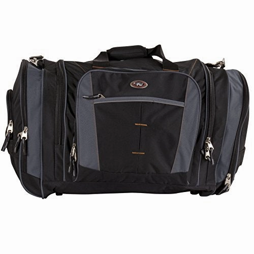 Calpak Silver Lake Solid 27-Inch Lightweight Unisex Duffel Bag, Black, One Size