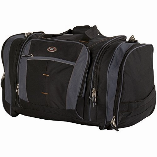 Calpak Silver Lake Solid 27-Inch Lightweight Unisex Duffel Bag, Black, One Size