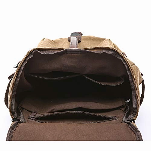 Canvas Men Luggage Bag Carry On Luggage Travel Bags Man Duffel Weekend Bag Travel Backpack,Blue L