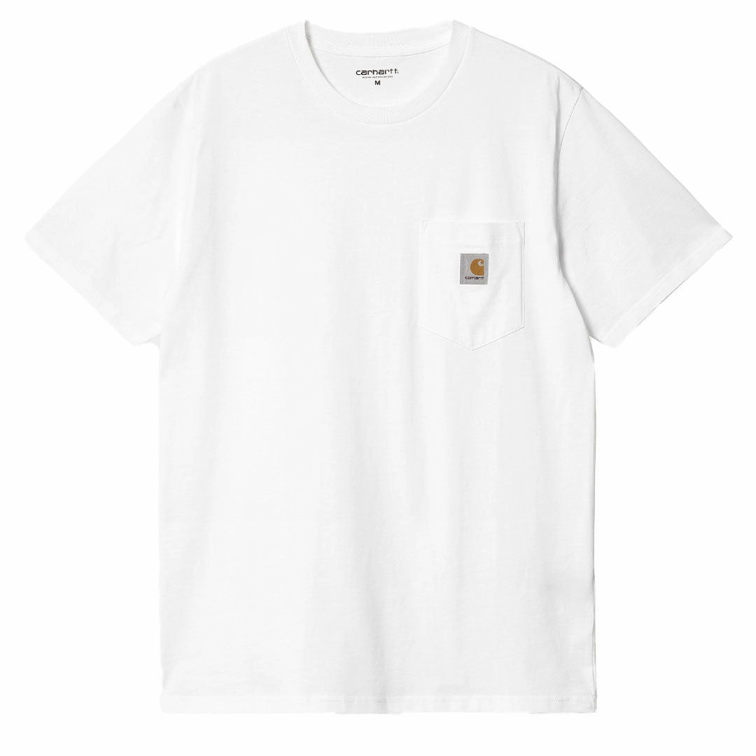 Carhartt WIP S/S Pocket T-Shirt White henley shirts online