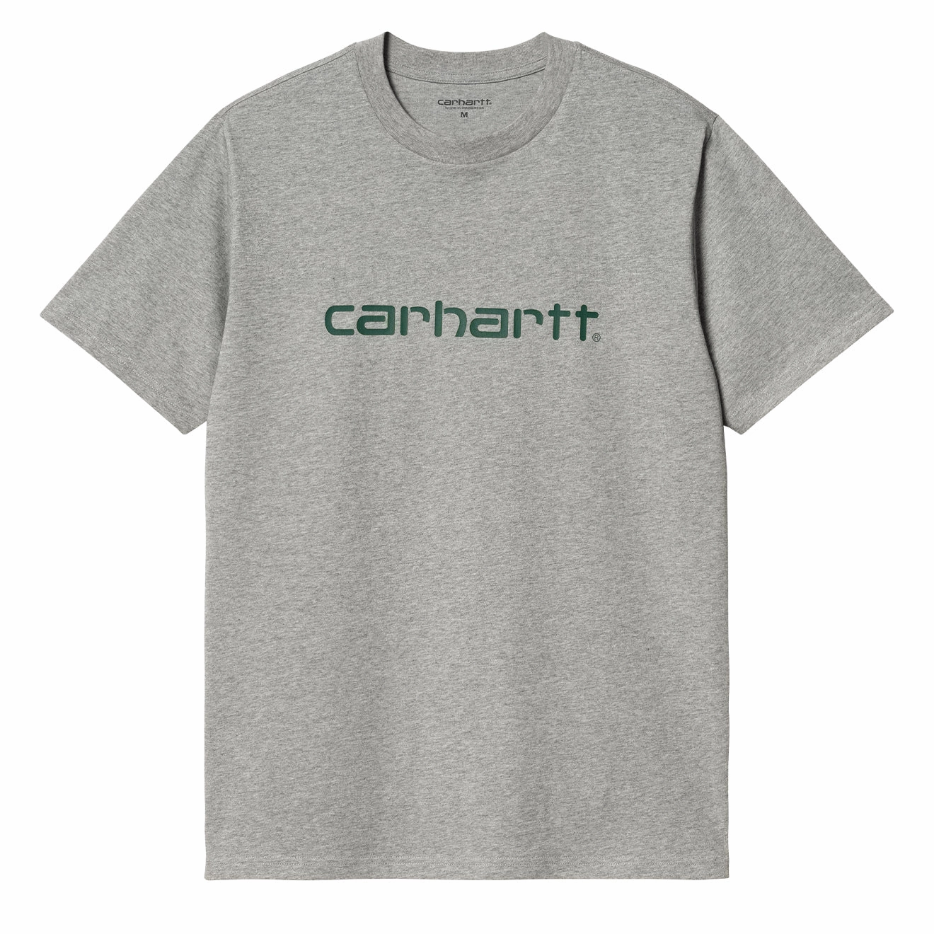 Carhartt WIP S/S Script T-Shirt Grey Heather / Chervil henley shirts online