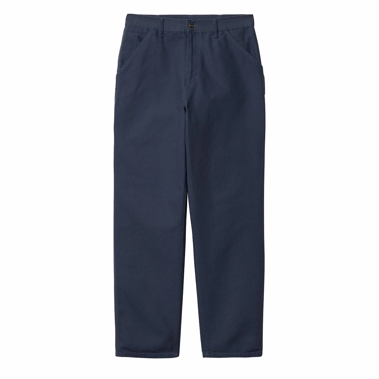 Carhartt WIP Single Knee Pant Blue Rinsed mens joggers promo code