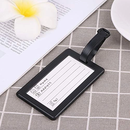 Carise New Travel Luggage Tags Labels Strap Name Address ID Suitcase Bag Baggage Secure