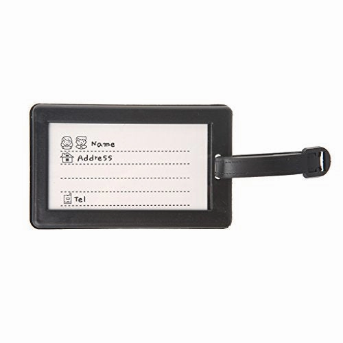 Carise New Travel Luggage Tags Labels Strap Name Address ID Suitcase Bag Baggage Secure